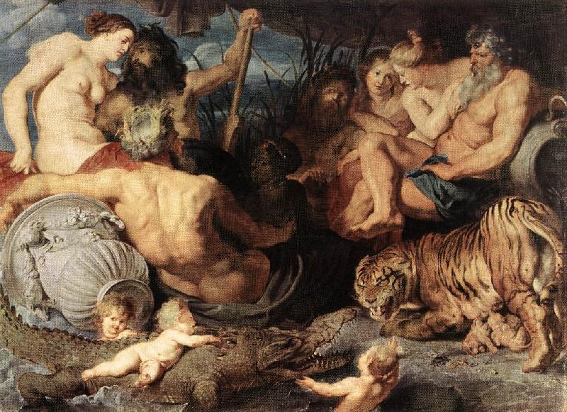 RUBENS, Pieter Pauwel The Four Continents